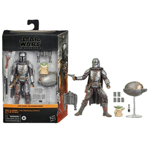 Star Wars The Black Series Din Djarin and The Child
