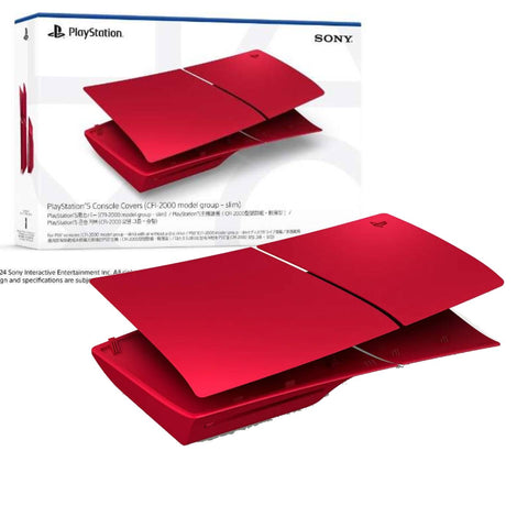 PS5 Console Covers Slim - Volcanic Red PS5 Console Covers Slim - Volcanic Red