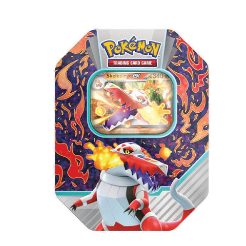 Pokemon Paldea Partners Tin - Skeledirge Ex Pokemon Paldea Partners Tin - Skeledirge Ex