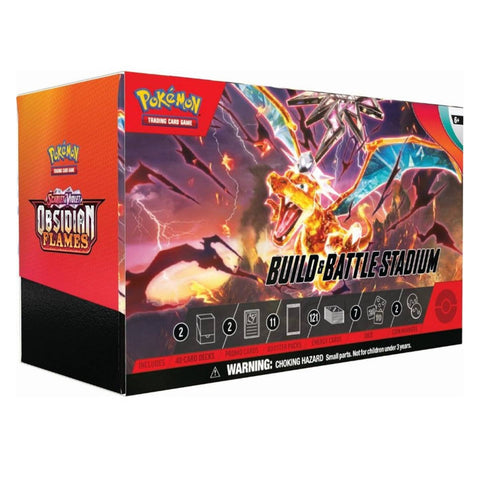 Pokemon SV3 Obsidian Flames Build & Battle Stadium Pokemon SV3 Obsidian Flames Build & Battle Stadium