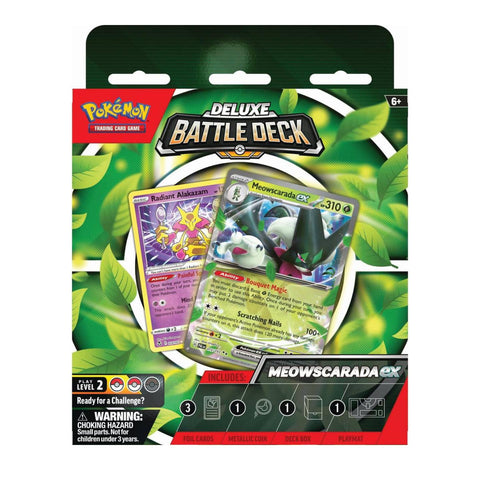 Pokemon Deluxe Battle Deck - Meowscarada Ex Pokemon Deluxe Battle Deck - Meowscarada Ex