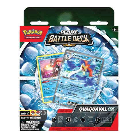 Pokemon Deluxe Battle Deck - Quaquaval Ex Pokemon Deluxe Battle Deck - Quaquaval Ex