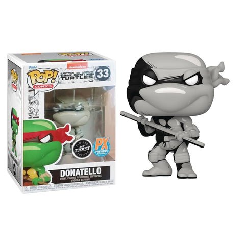 Funko Pop! (33) Teenage Mutant Ninja Turtles Comic Donatello Px Exclusive Chase Funko Pop! (33) Teenage Mutant Ninja Turtles Comic Donatello Px Exclusive Chase