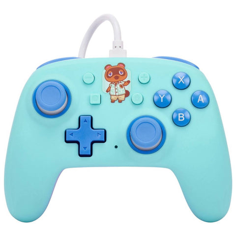 Nintendo Switch PowerA Nano Wired Controller - Hello Tom Nook Nintendo Switch PowerA Nano Wired Controller - Hello Tom Nook