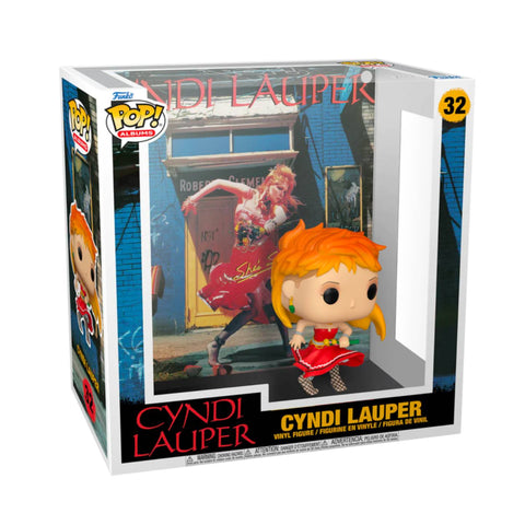 Funko POP! (32) Cyndi Lauper She's So Unusual Album Funko POP! (32) Cyndi Lauper She's So Unusual Album