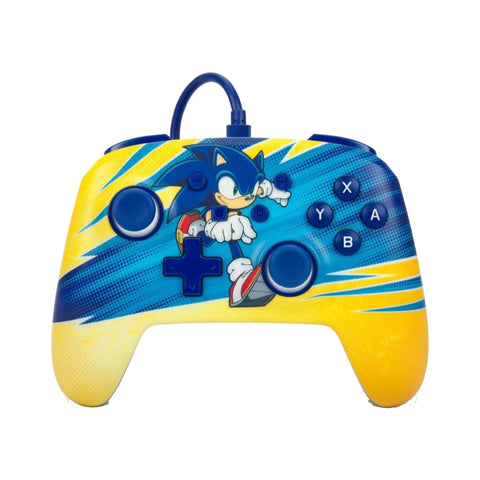 Nintendo Switch PowerA Enhanced Wired Controller - Sonic Boost Nintendo Switch PowerA Enhanced Wired Controller - Sonic Boost