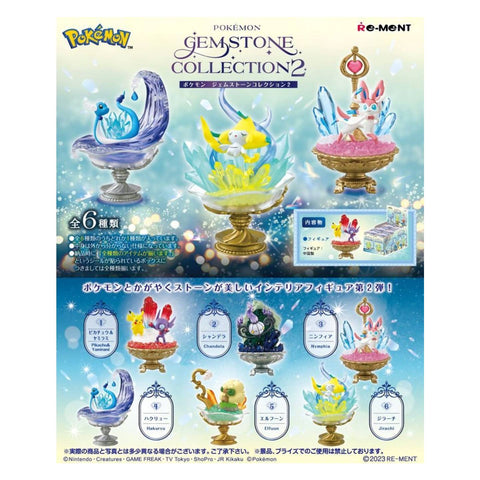 Re-Ment Pokemon Gemstone Collection 2 (Set of 6) Re-Ment Pokemon Gemstone Collection 2 (Set of 6)