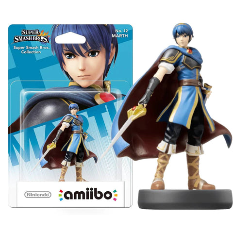 Amiibo Super Smash Bros Marth No.12 (Europe) Amiibo Super Smash Bros Marth No.12 (Europe)