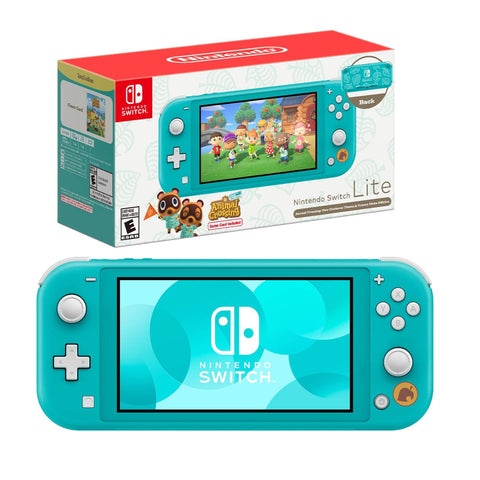 Nintendo Switch Lite Console Animal Crossing: New Horizons Timmy & Tommy Aloha Edition Nintendo Switch Lite Console Animal Crossing: New Horizons Timmy & Tommy Aloha Edition