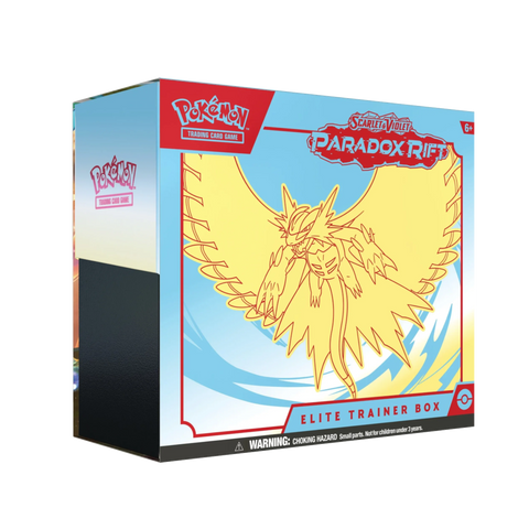 Pokemon SV4 Paradox Rift Roaring Moon Elite Trainer Box