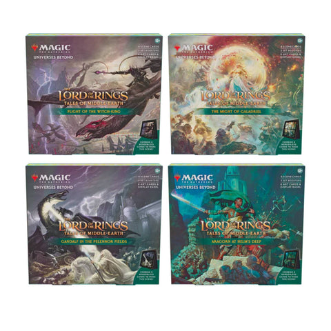 Magic The Gathering The Lord of the Rings Tales of Middle-Earth Scene Box (Set of 4) Magic The Gathering The Lord of the Rings Tales of Middle-Earth Scene Box (Set of 4)