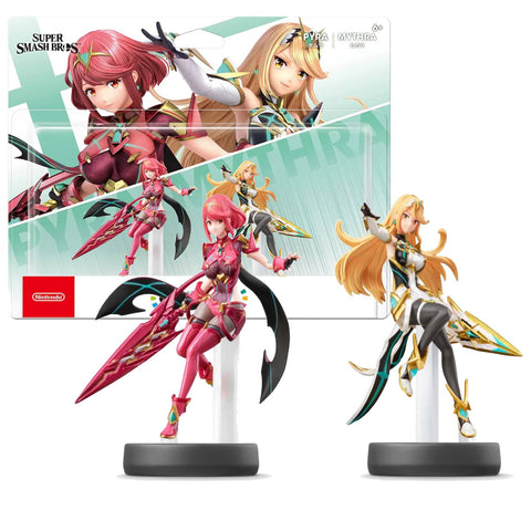 Amiibo Super Smash Bros Pyra + Mythra 2 Pack Amiibo Super Smash Bros Pyra + Mythra 2 Pack