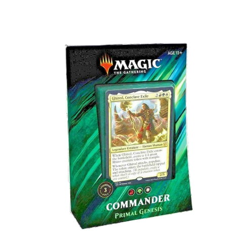 Magic The Gathering Commander 2019 Deck - Primal Genesis Magic The Gathering Commander 2019 Deck - Primal Genesis