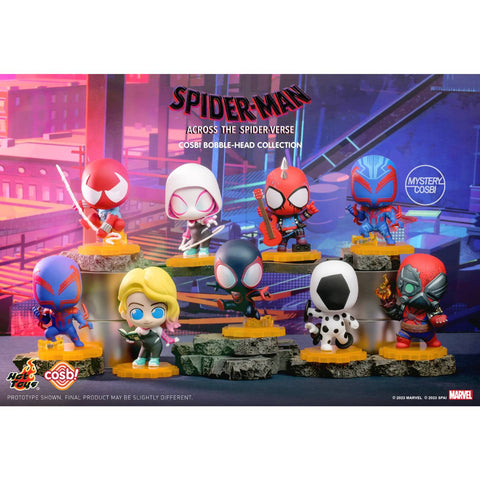 Hot Toys Cosbi Spider-Verse Bobble-Head Blind Box