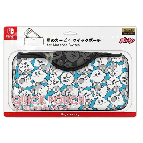 Nintendo Switch Keys Factory Soft Quick Pouch - Many Kirby Nintendo Switch Keys Factory Soft Quick Pouch - Many Kirby