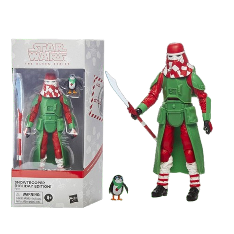 Star Wars Black Series Holiday Edition Snow Trooper Star Wars Black Series Holiday Edition Snow Trooper