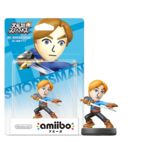 Amiibo Mii Swordsman - Smash Bros Amiibo Mii Swordsman - Smash Bros