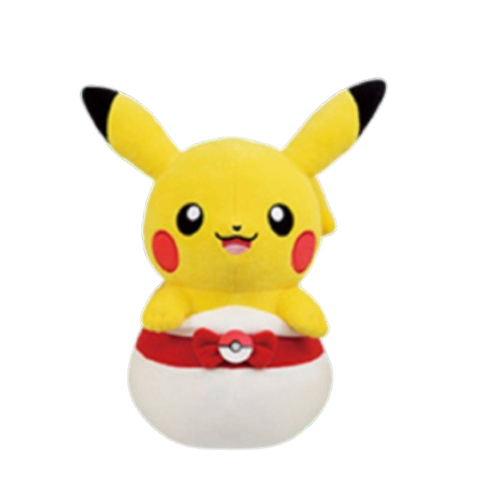 Pokemon Christmas 12" Plush - Pikachu White