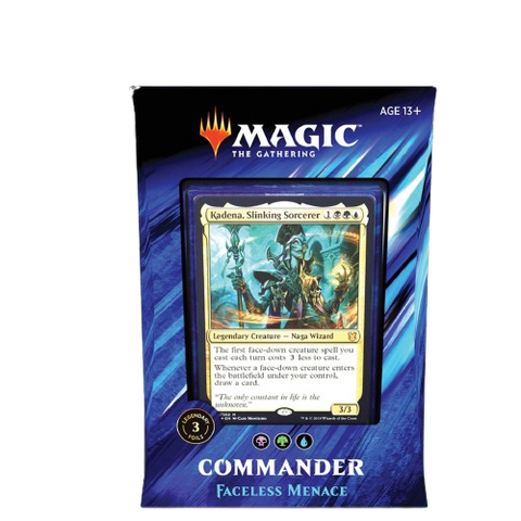 Magic The Gathering Commander 2019 Deck - Faceless Menace Magic The Gathering Commander 2019 Deck - Faceless Menace
