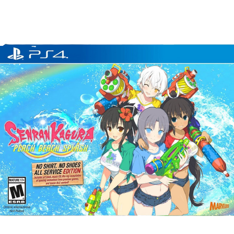 PS4 Senran Kagura Peach Beach Splash Limited Edition (US) PS4 Senran Kagura Peach Beach Splash Limited Edition (US)