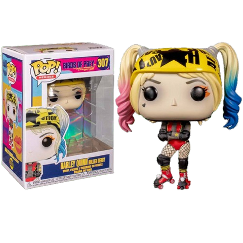 Funko POP! (307) Birds of Prey Harley Roller Derby EE Exclusive Funko POP! (307) Birds of Prey Harley Roller Derby EE Exclusive