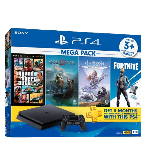 PS4 Local 2019 Mega Pack #2 1TB Console PS4 Local 2019 Mega Pack #2 1TB Console