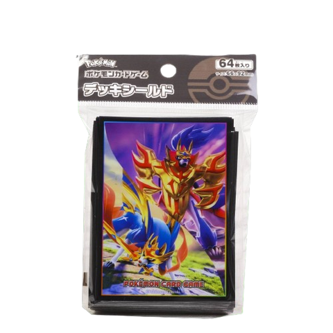 Pokemon Card Game Zacian Zamazenta Sleeves Pokemon Card Game Zacian Zamazenta Sleeves