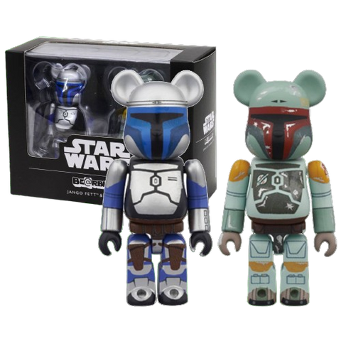 Be@Rbrick Star Wars Jango Fett & Boba Fett Be@Rbrick Star Wars Jango Fett & Boba Fett