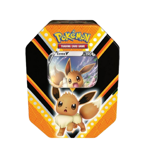Pokemon TCG V Powers Tin - Eevee GX Pokemon TCG V Powers Tin - Eevee GX