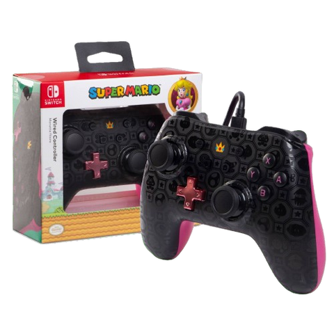Nintendo Switch Powera Wired Controller - Peach Nintendo Switch Powera Wired Controller - Peach