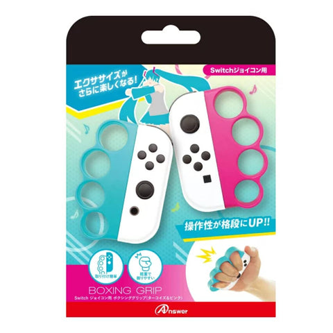 Nintendo Switch Answer Boxing Grip Turquoise & Pink Nintendo Switch Answer Boxing Grip Turquoise & Pink
