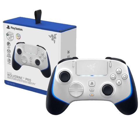 Razer PS5 Wolverine V2 Pro Controller White Razer PS5 Wolverine V2 Pro Controller White