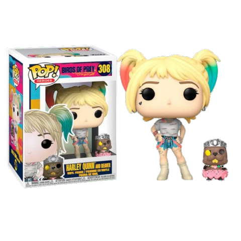 Funko POP! (308) Birds of Prey Harley Quinn Beaver Funko POP! (308) Birds of Prey Harley Quinn Beaver