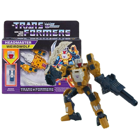 Transformers Headmaster Retro Weirdwolf Transformers Headmaster Retro Weirdwolf