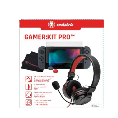 Nintendo Switch Snakebyte Gamer Kit Pro Nintendo Switch Snakebyte Gamer Kit Pro