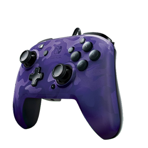 Nintendo Switch PDP Controller Deluxe - Purple Camo Nintendo Switch PDP Controller Deluxe - Purple Camo