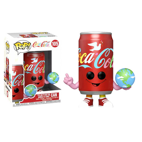 Funko POP! (105) Coca-Cola I'd Like to Buy the World Coke Funko POP! (105) Coca-Cola I'd Like to Buy the World Coke