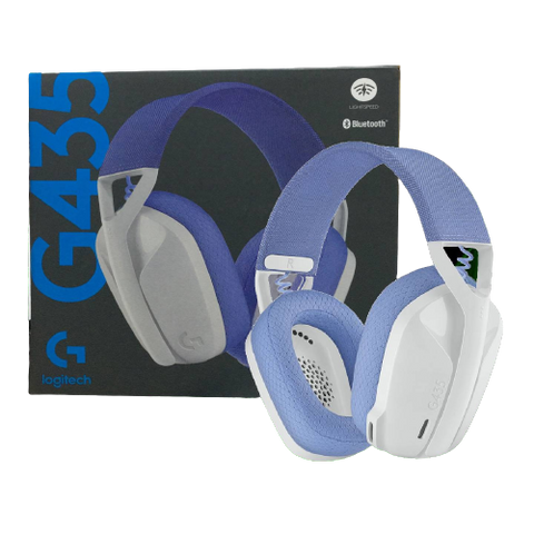 Logitech G435 Wireless Gaming Headset - White Logitech G435 Wireless Gaming Headset - White