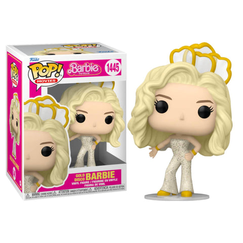 Funko POP! (1445) Barbie The Movie Gold Disco Barbie Funko POP! (1445) Barbie The Movie Gold Disco Barbie