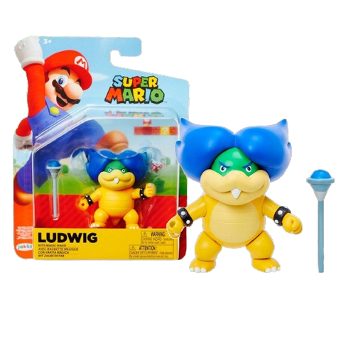 World of Nintendo 4" Fig W18 Ludwig World of Nintendo 4" Fig W18 Ludwig