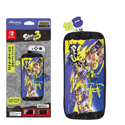 Nintendo Switch Maxgames Smart Pouch EVA Splatoon 3 Type-A Nintendo Switch Maxgames Smart Pouch EVA Splatoon 3 Type-A
