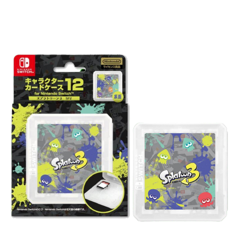 Nintendo Switch ILEX Splatoon 3 12 Card Case Nintendo Switch ILEX Splatoon 3 12 Card Case