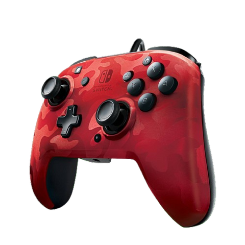 Nintendo Switch PDP Controller Deluxe - Red Camo Nintendo Switch PDP Controller Deluxe - Red Camo