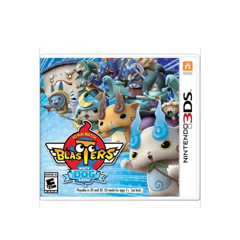 3DS Yokai Watch Blasters White Dog Squad 3DS Yokai Watch Blasters White Dog Squad