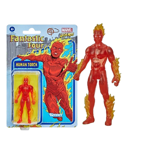 Kenner Marvel Legends 4" Fantastic Four Human Torch Kenner Marvel Legends 4" Fantastic Four Human Torch