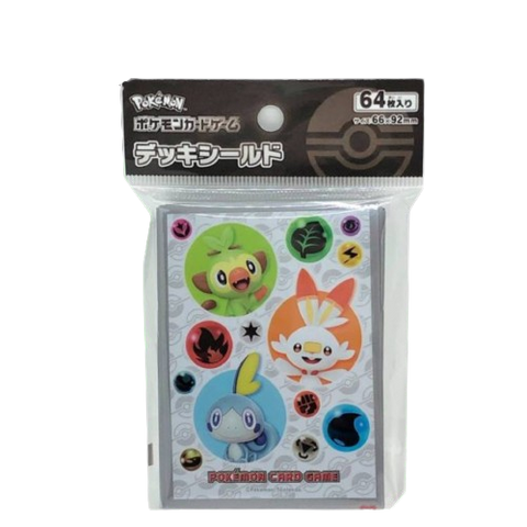 Pokemon Grookey & Scorbunny & Sobble Sleeves Pokemon Grookey & Scorbunny & Sobble Sleeves
