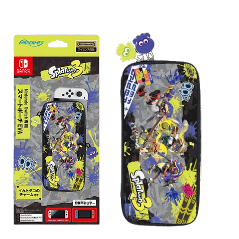 Nintendo Switch Maxgames Smart Pouch EVA Splatoon 3 Type-B Nintendo Switch Maxgames Smart Pouch EVA Splatoon 3 Type-B