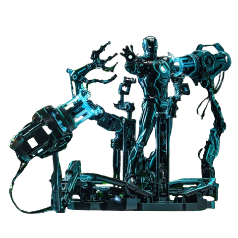 Hot Toys MMS672-D50 Iron Man 2 With Suit-Up Gantry Hot Toys MMS672-D50 Iron Man 2 With Suit-Up Gantry