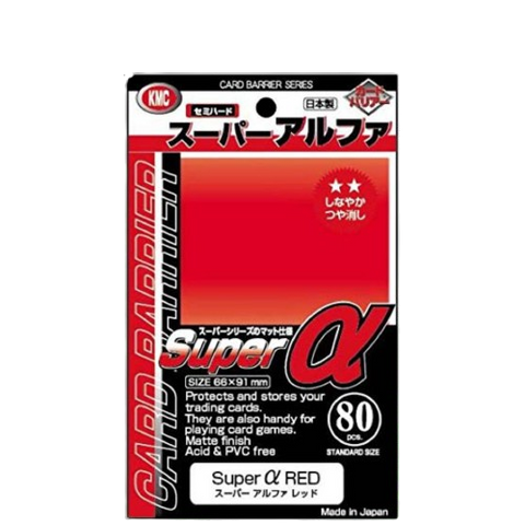 KMC Card Barrier Super @ Super Red KMC Card Barrier Super @ Super Red