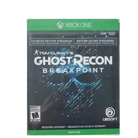 XBox One Tom Clancy's Ghost Recon: Breakpoint SteelBook (US) XBox One Tom Clancy's Ghost Recon: Breakpoint SteelBook (US)